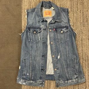 Levi’s Jean Vest Sz L